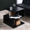 Modern Side End Table With Storage Coffee Table Shelves For Living Room Sofa Couch 10