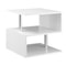 Modern Side End Table With Storage Coffee Table Shelves For Living Room Sofa Couch 2