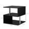 Modern Side End Table With Storage Coffee Table Shelves For Living Room Sofa Couch 4