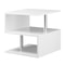 Modern Side End Table With Storage Coffee Table Shelves For Living Room Sofa Couch 6