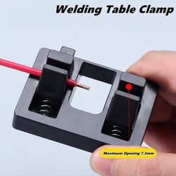 welding wire fixture with adjustable suction bracket, soldering table clamp for motherboard repair & precision welding