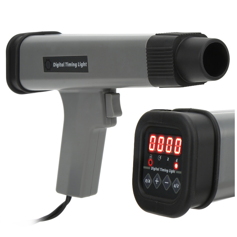 Inductive Digital Engine Timing Light, Ignition Strobe Timing Tool for Car, Motorcycle, Marine Engine Tune-Up