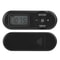 Mini DSP Digital FM Radio with 1.1 Inch LCD Display, Portable Black Music Player with Earphone, Battery Powered Pocket