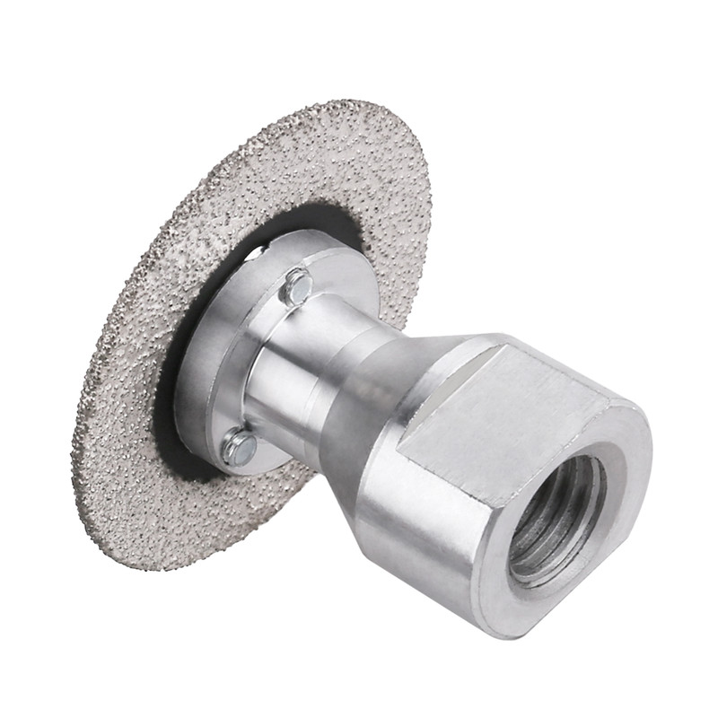M14 Flange Diamond Cutting Disc, Vearter Vacuum Brazed Engraving Saw Blade for Marble, Tile, Ceramic, Stone, Concrete
