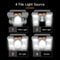 Strong LED Headlamp Flashlight, Rechargeable Built in Battery, 5 LED Light for Camping, Adventure & Fishing