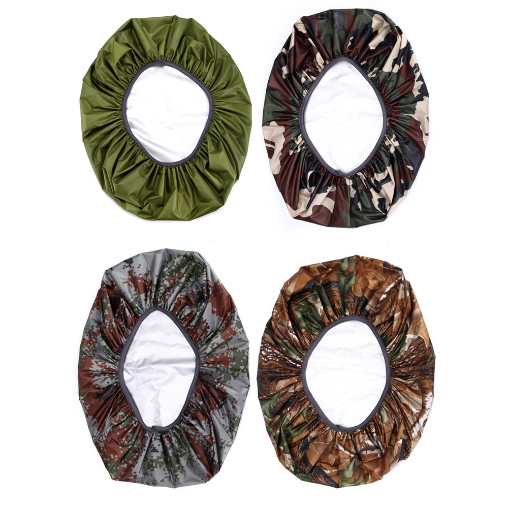 Waterproof Backpack Rain Cover for Outdoor Camping Hiking Mountaineering, Taffeta Rain Cap for Bags