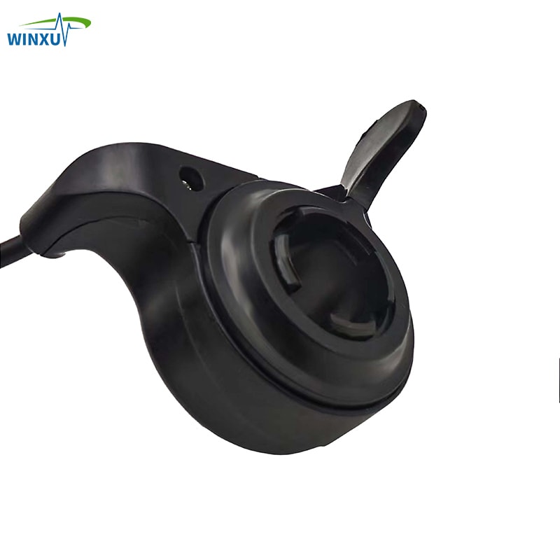 Electric Bicycle Thumb Throttle Accelerator, Universal E-Bike Speed Control Regulator for Scooter, Folding Bike