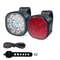 Rechargeable Bike Lights Set High Brightness LED Bicycle Front Rear Lamp TypeC USB MTB Cycling Saf 8
