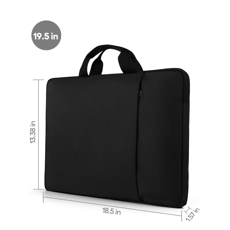 Waterproof Laptop Sleeve for UPERFECT Portable Monitor Touchscreen, Travel Case Bag with Large Side Pocket
