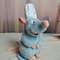 Anime Ratatouille Remy Chef Magnetic Plush Doll, Cute Shoulder Toy for Kids, Christmas Gift Room Decor Ornament