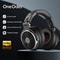 DJ Headphones Wired Studio Pro Headset With Mic HiFi Monitor Sound Dual Cable Music Headphones For 0