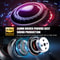 DJ Headphones Wired Studio Pro Headset With Mic HiFi Monitor Sound Dual Cable Music Headphones For 2