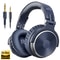 DJ Headphones Wired Studio Pro Headset With Mic HiFi Monitor Sound Dual Cable Music Headphones For 10