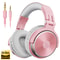 DJ Headphones Wired Studio Pro Headset With Mic HiFi Monitor Sound Dual Cable Music Headphones For 12