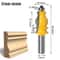Molding Router Bit 1/2" Shank, Tenon Cutter, 8mm 12mm Shank for Woodworking, Architectural Router Bit for Wood Trim