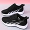 Breathable Running Shoes for Women, Summer Mesh Sneakers with Air Cushion, Lightweight Outdoor Sports Trainers Lace-Up