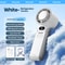 Mini Cooling Handheld Fan, Foldable Rechargeable Outdoor Portable Turbo Fan with 100-Speed Control for Travel, Office
