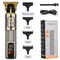 T9 Vintage Hair Clippers for Men, LED Electric Trimmer, Dragon Carved Beard Shaver & Hair Cutting Machine for Home