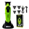 FA1T Green Hair Trimmer Pro Electric Barber Clipper For Fading Carving Detailing With Charging Doc 8