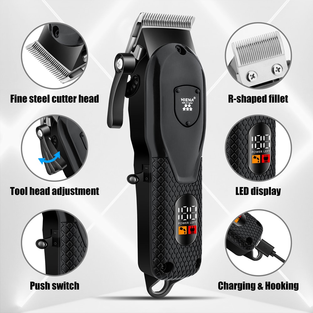 Hair Cutting Machine Trimmer For Men Professional Electric Barber Shop Hair Trimmers Cordless Hair 1