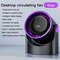 Multifunction USB Desktop Fan Rechargeable Stand  WallFloorCeiling Air Circulation Fan For Home Coo 6