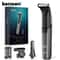 Men Body Hair Razor & Beard Trimmer, Dual sided Blade, IPX6 Waterproof Electric Grooming Tool