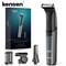 Men Body Hair Razor & Beard Trimmer, Dual sided Blade, IPX6 Waterproof Electric Grooming Tool