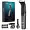 Men Body Hair Razor & Beard Trimmer, Dual sided Blade, IPX6 Waterproof Electric Grooming Tool
