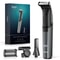 Men Body Hair Razor & Beard Trimmer, Dual sided Blade, IPX6 Waterproof Electric Grooming Tool