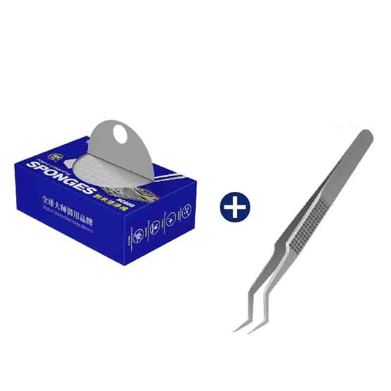 Mechanic Nano Sponge PCB Cleaning Tool No Residue Phone Screen Camera Solder Flux Oil  Motherboard  8
