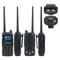 GPS Walkie Talkie Five-Band Receive, Tri-Band Transmit FM Air Band Two Way Radio for Survival, Travel, Aviation, Outdoor
