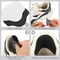 Suede Heel Protector Repair Stickers for Sports Shoes, Self-Adhesive Anti-Wear Pads & Insoles Insert for Hole Repair