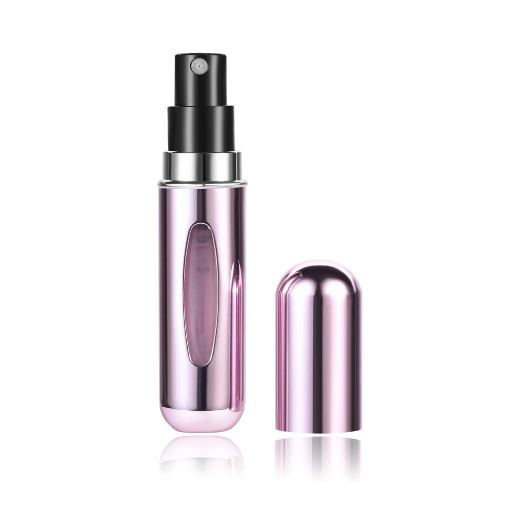 Mini 5ml Refillable Perfume Spray Bottle, Portable Atomizer Scent Pump Cosmetic Container for Travel, Purse, Gift