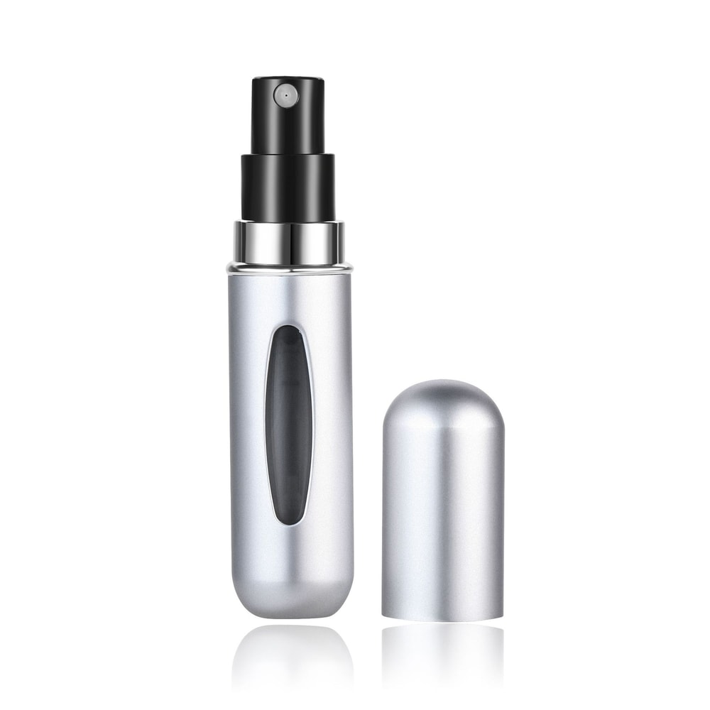 Mini 5ml Refillable Perfume Spray Bottle, Portable Atomizer Scent Pump Cosmetic Container for Travel, Purse, Gift