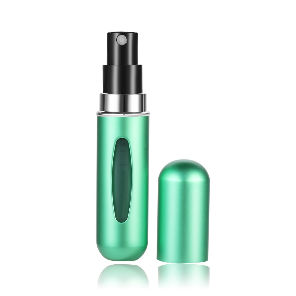 Mini 5ml Refillable Perfume Spray Bottle, Portable Atomizer Scent Pump Cosmetic Container for Travel, Purse, Gift