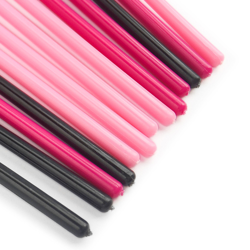 Crystal Disposable Eyelash Brushes Soft Head Mascara Wands For Lash Extensions  Eyebrow Makeup Appl 4