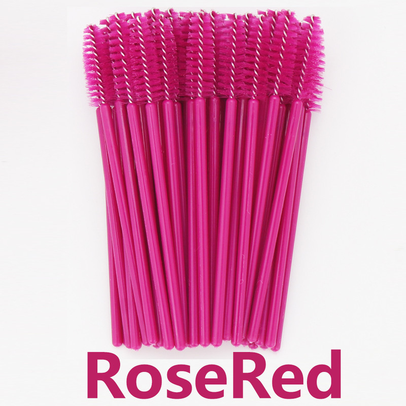 Crystal Disposable Eyelash Brushes Soft Head Mascara Wands For Lash Extensions  Eyebrow Makeup Appl 11