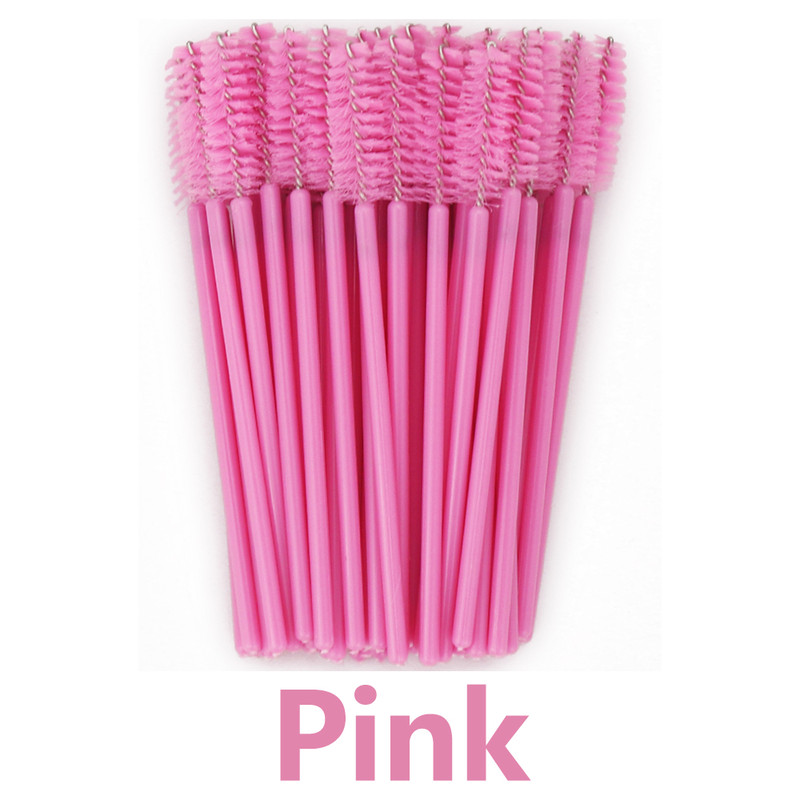 Crystal Disposable Eyelash Brushes Soft Head Mascara Wands For Lash Extensions  Eyebrow Makeup Appl 12