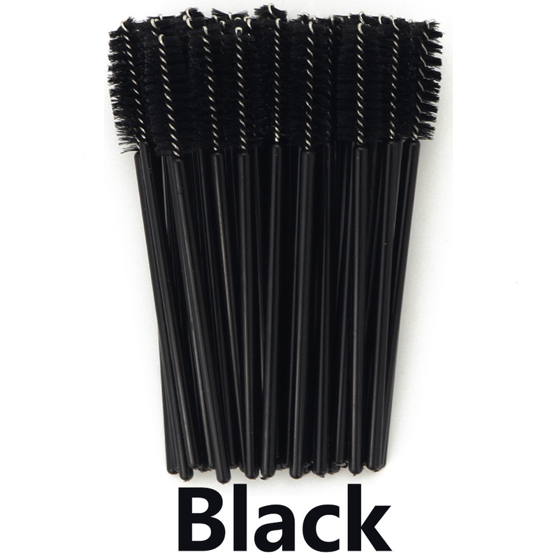 Crystal Disposable Eyelash Brushes Soft Head Mascara Wands For Lash Extensions  Eyebrow Makeup Appl 13