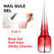 Clear Blooming Gel Polish, LED Soak Off Nail Varnish for Marble Design, Spreading Effect Gel, Top Base Coat for Nail Art
