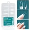 Nailpop Soft Gel X Nail Tips Set, Medium Short Almond & Square Shape, Soak Off Reusable Nails for Easy Nail Extension