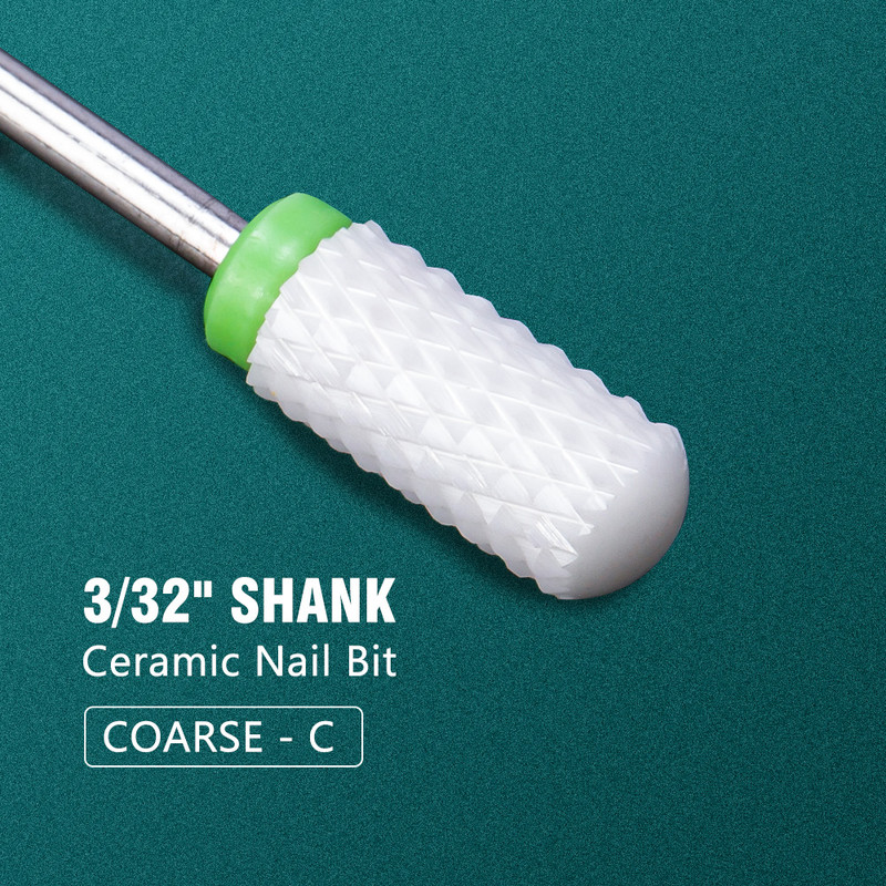 Electric Manicure Drill Bit Set By Dmoley Ceramic Nail Burr Cutter For Acrylic Nails Pedicure Tools 20