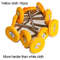 Wool Felt Sanding Grinding Buffing Wheel with Shank, Cotton Polishing Head Brush for Dremel Rotary Drill Tools