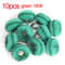 Wool Felt Sanding Grinding Buffing Wheel with Shank, Cotton Polishing Head Brush for Dremel Rotary Drill Tools