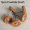 Wool Felt Sanding Grinding Buffing Wheel with Shank, Cotton Polishing Head Brush for Dremel Rotary Drill Tools