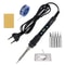 Adjustable Soldering Iron with LCD Display, Electric Welding Repair Tool Set with Solder Wire Tips, Precision Kit
