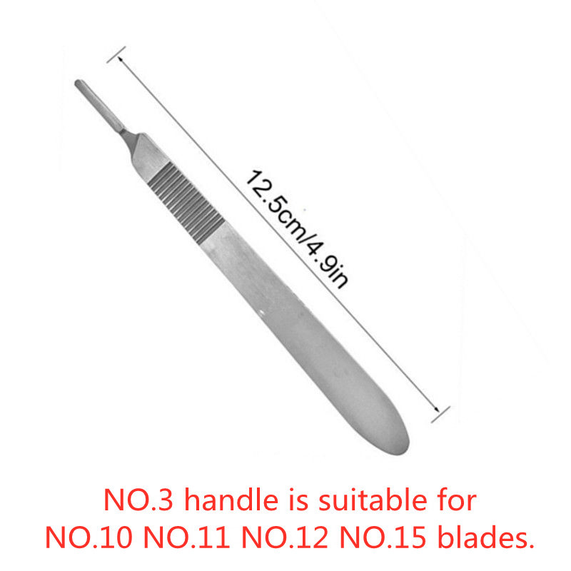 Carbon Steel Surgical Blades for Phone Repair, Carving, Eyebrow Grooming, Animal Care & Scalpel Knife Precision Cutter