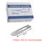 Carbon Steel Surgical Blades for Phone Repair, Carving, Eyebrow Grooming, Animal Care & Scalpel Knife Precision Cutter