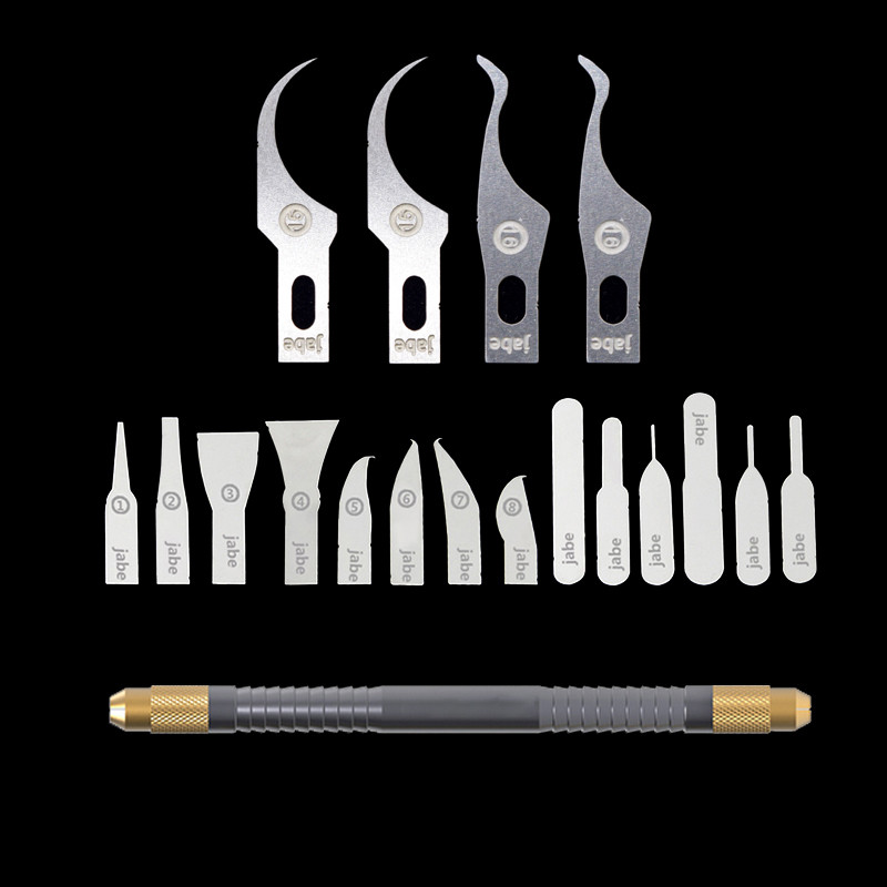 Thin Blade IC Chip Repair Tools Set, CPU & Motherboard Edge Removal Tool for Mobile Phone & Computer Chip Repair