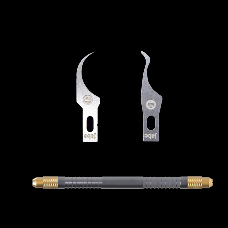 Thin Blade IC Chip Repair Tools Set, CPU & Motherboard Edge Removal Tool for Mobile Phone & Computer Chip Repair